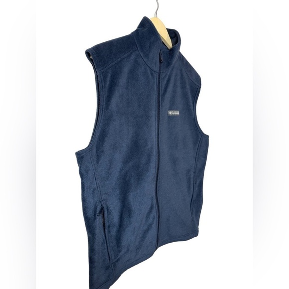 Columbia Men's Benton Spring Full-Zip Fleece Vest (with logo) Size Medium - Picture 7 of 12